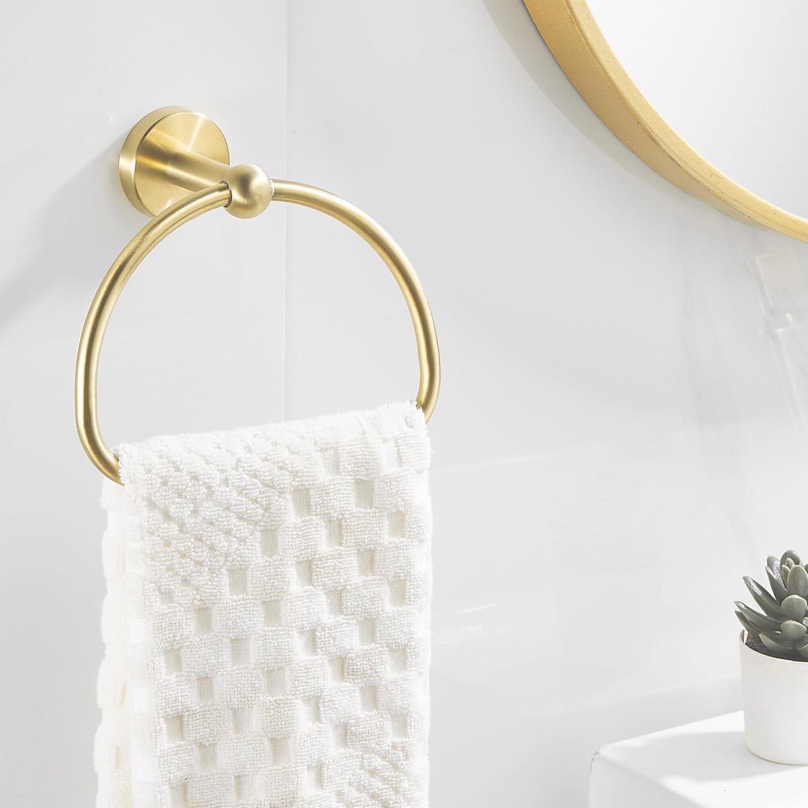 Gold Towel Holder