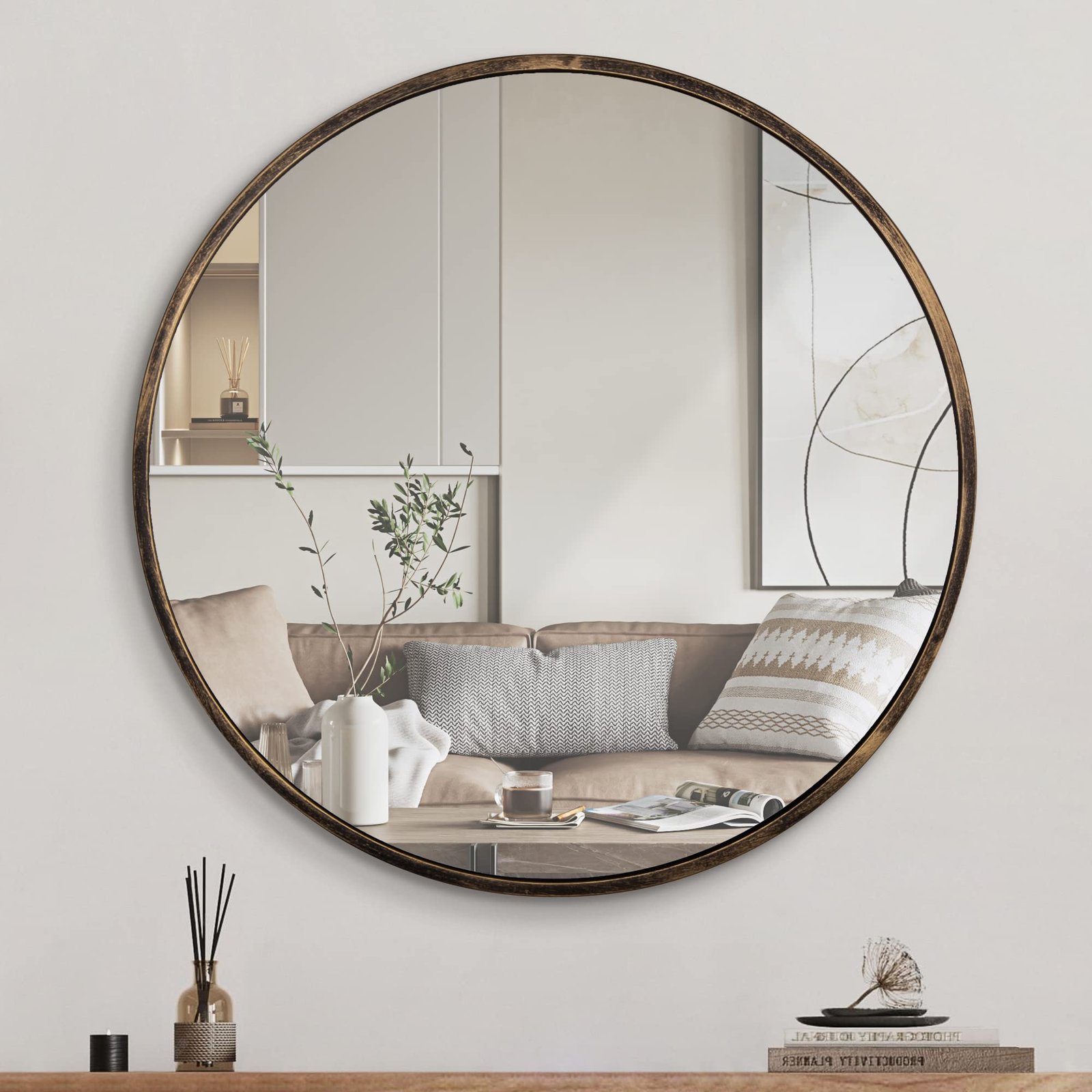 Decorative Wall Mirror – Round